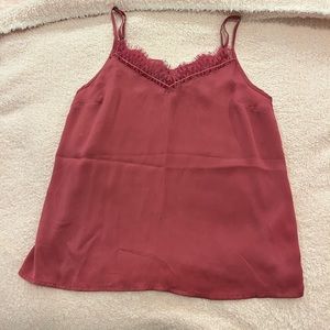 Abercrombie Lace Trim Cami